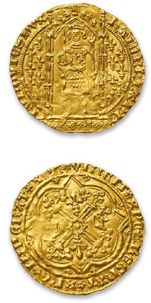 PROVENCE: Louis II (1382-1384)
Franc à pied...