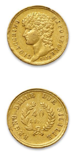ROYAUME de NAPLES: Joachim Murat (1808-1815)
40...