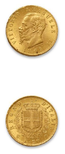 ROYAUME d’ITALIE: Victor Emmanuel II (1861-1878)
20...