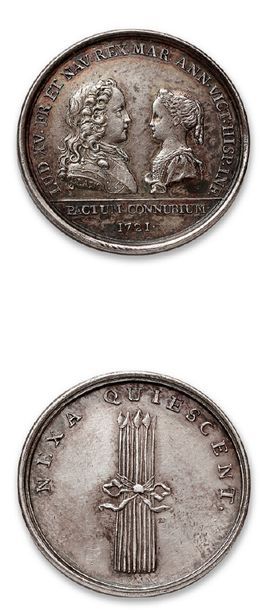 LOUIS XV
1721. Louis XV, roi de France et...