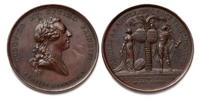 LOUIS XV
1758. Bataille de Saint-Cast. Röettiers...