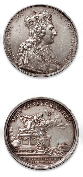 LOUIS XVI
1775. Sacre du roi à Reims. B....