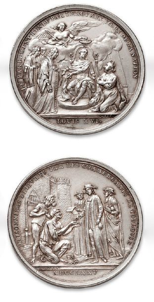 LOUIS XVI
1775. Le Parlement rendu, prisonniers...