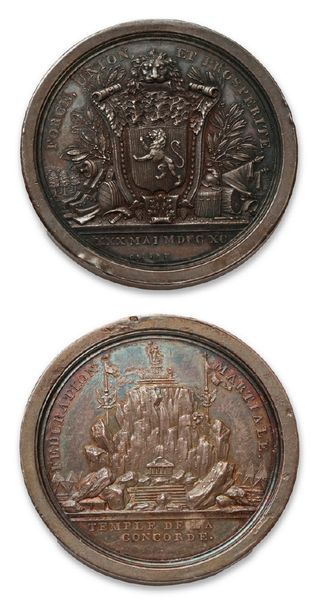FÉDÉRATION de LYON
30 mai 1790. Temple de...