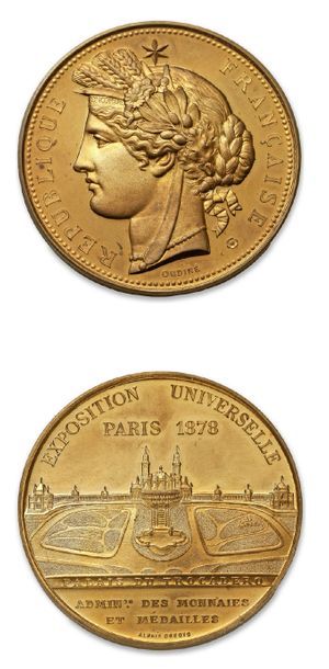 TROISIÈME RÉPUBLIQUE
Lot de 4 médailles en...