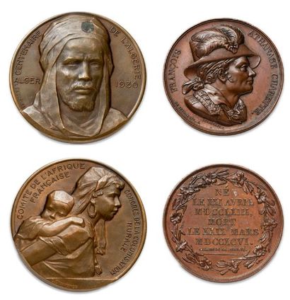 DIVERS
Lot de 17 médailles historiques principalement...