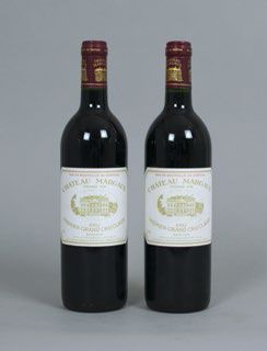 -Deux bouteilles de Château MARGAUX 1992...