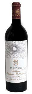 -Une bouteille de Château MOUTON ROTHSCHILD...