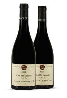 -Deux bouteilles de CLOS DE VOUGEOT Grand...