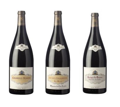 -Lot de neuf magnums de la Maison Albert...