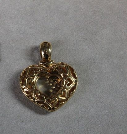 Chopard, signé et numéroté.

Pendentif «coeur»...