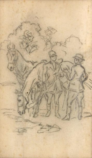 Edouard ELZINGER (1880-1966)

Cavaliers -...
