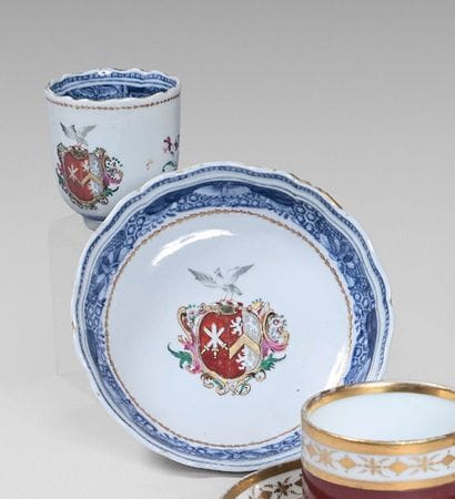COMPAGNIE DES INDES
Tasse et sa sous-tasse...