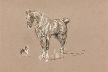 René PRINCETEAU (1843-1914)

Cheval de trait...