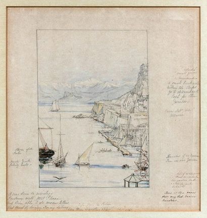 Edward LEAR (1812-1888)

Corfu from the Palace
Mine...