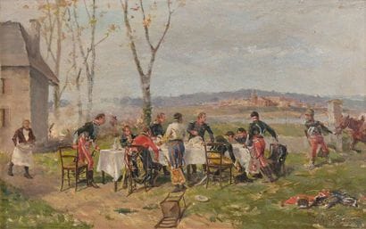 Guido Sigriste (1864-1915)

Le repas des...