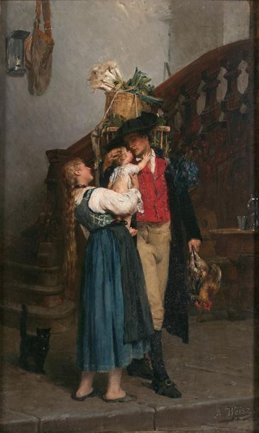 Adolphe WEISZ (1838-vers 1900)

Le retour...
