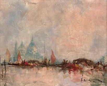 Jean-Etienne KARNEC (1865-1934)

Vue de Venise,...