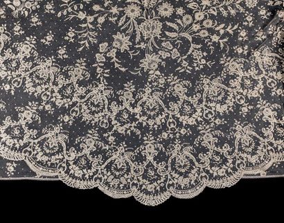 IMPERATRICE EUGENIE
Large rectangular shawl...