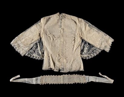 IMPERATRICE EUGENIE
English appliqué shawl...