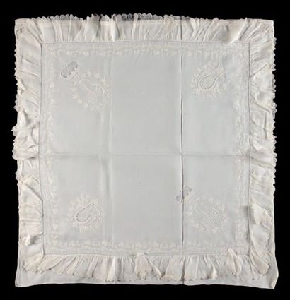 JÉRÔME NAPOLÉON BONAPARTE
Pillowcase in linen...