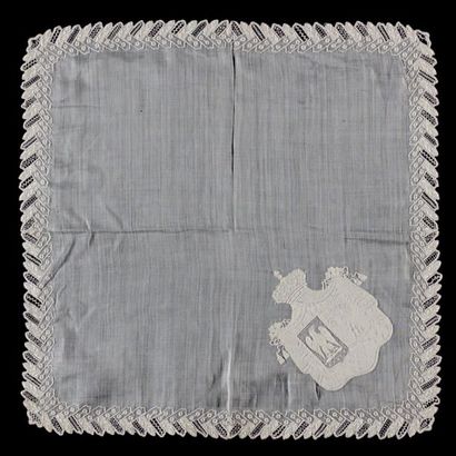 NAPOLÉON CHARLES BONAPARTE
Embroidered linen...
