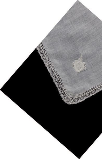 LE PRINCE IMPÉRIAL
Four linen handkerchiefs...