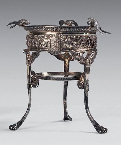 JÉRôME BONAPARTE
Tripod sugar bowl mount...
