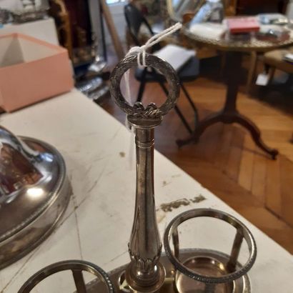 REINE HORTENSE
950-thousandths sterling silver...