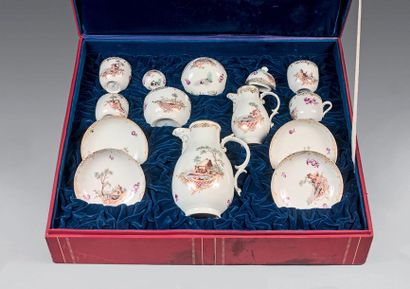 Fürstenberg porcelain tea service consisting...