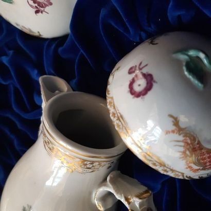 Fürstenberg porcelain tea service consisting...