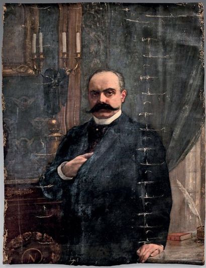Ecole Française vers 1900

Portrait of Prince...