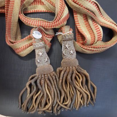 Scarf belt of Major General of the Emperor
Napoleon...