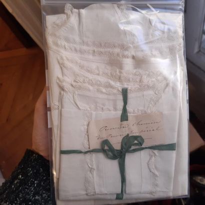Two batiste bras made by the Imperial Prince,...
