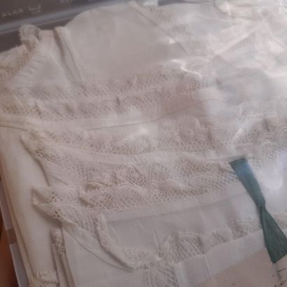 Two batiste bras made by the Imperial Prince,...