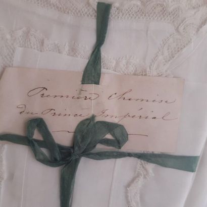 Two batiste bras made by the Imperial Prince,...