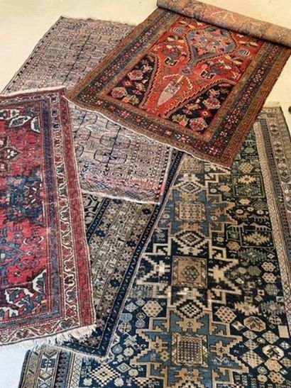 
Lot of five carpets of the Orient, various...
