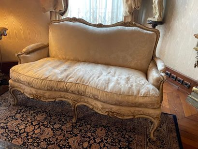 Set of an armchair (89 x 76 x 69 cm) and...