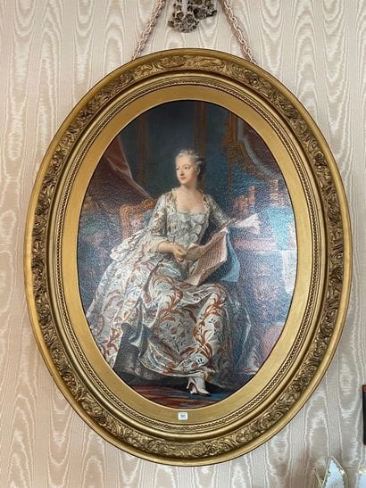 Dans le goût du XVIIIe siècle : Madame de...