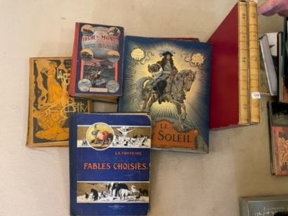 
Lot de livres illustrés, cartonnages du...