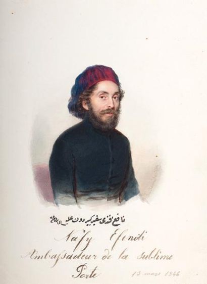 Alois von ANREITER (Bozen,(1803-Vienne, 1882)
Nafi...