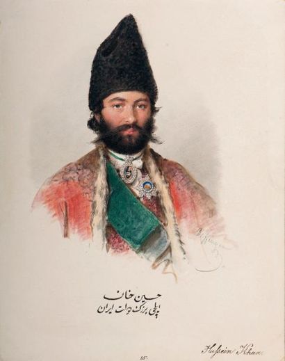Moritz Michael DAFFINGER (Vienne, 1790-1849)
Hussein...