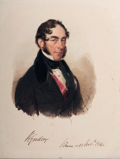 Moritz Michael DAFFINGER (Vienne, 1790-1849)
Sir...