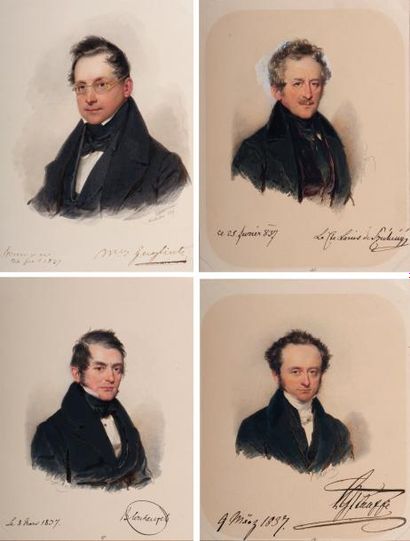 Joseph KRIEHUBER (Vienne, 1800-1876)
Portrait...