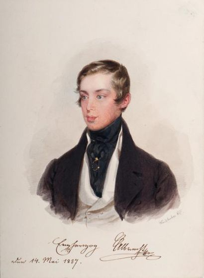 Joseph KRIEHUBER (Vienne, 1800-1876)
Erzherzog...