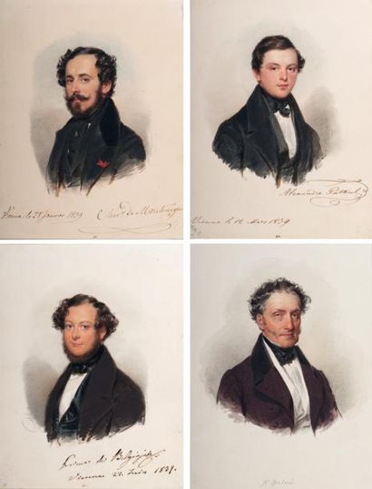 Moritz Michael DAFFINGER (Vienne, 1790-1849)
Chevalier...