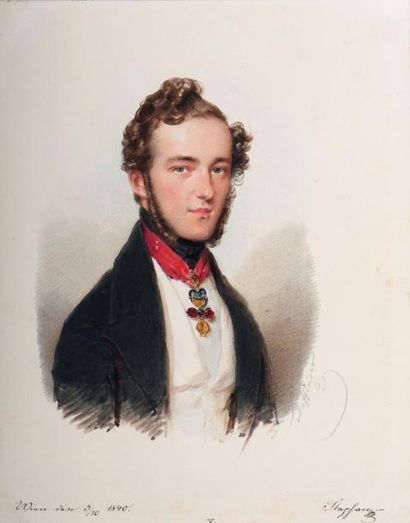 Moritz Michael DAFFINGER (Vienne, 1790-1849)
Erherzog...