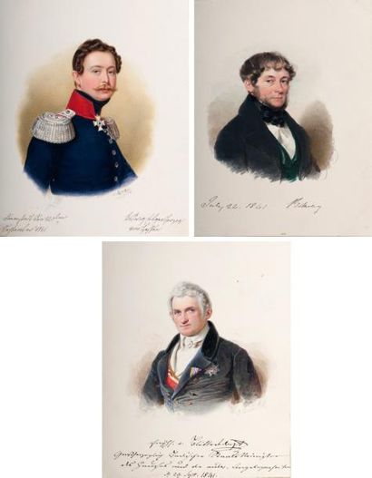 L. BECKER (actif à Darmstadt en 1841)
Erbgrossherzog...