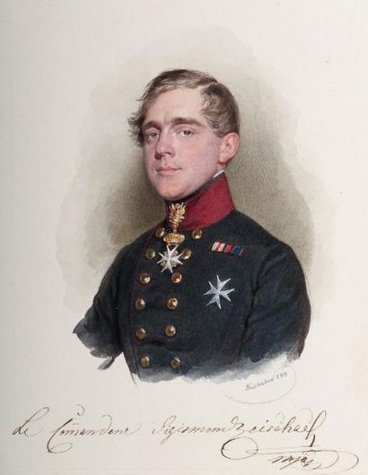 Joseph KRIEHUBER (Vienne, 1800-1876)
Freiherr...