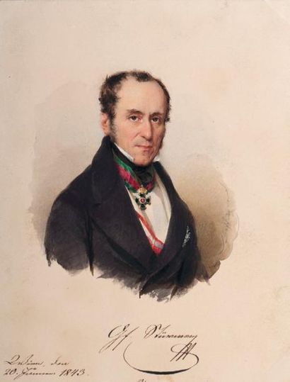 Moritz Michael DAFFINGER (Vienne, 1790-1849)
Graf...